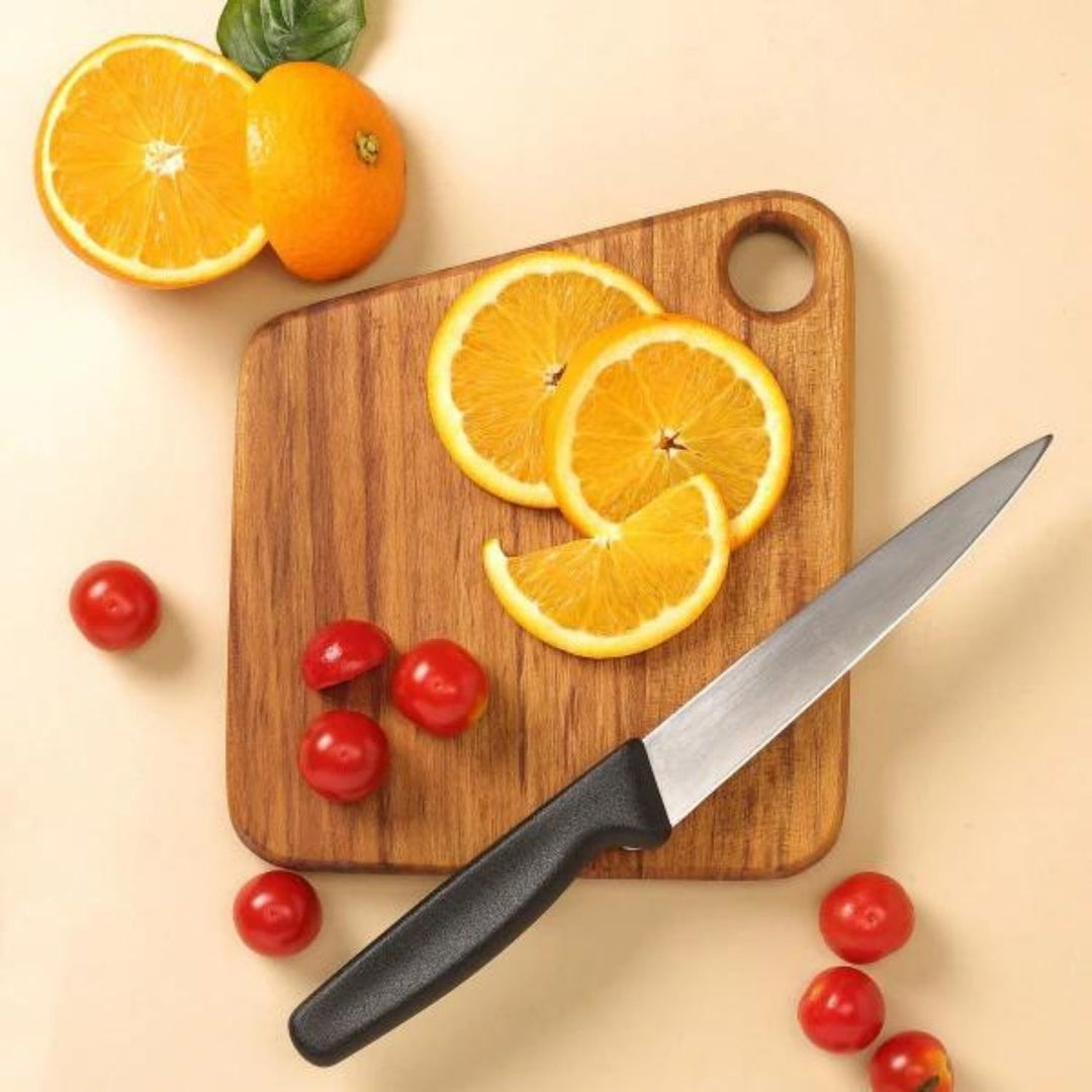 Mini Chopping Board / Serving Platter | Teak Wood | Hand-Crafted | 7 Inch