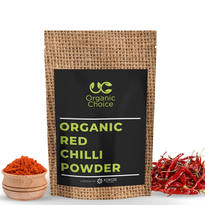 Organic Red Chilli Powder | Lal Mirch Powder | Sun-Dried & Grounded | 200 GM