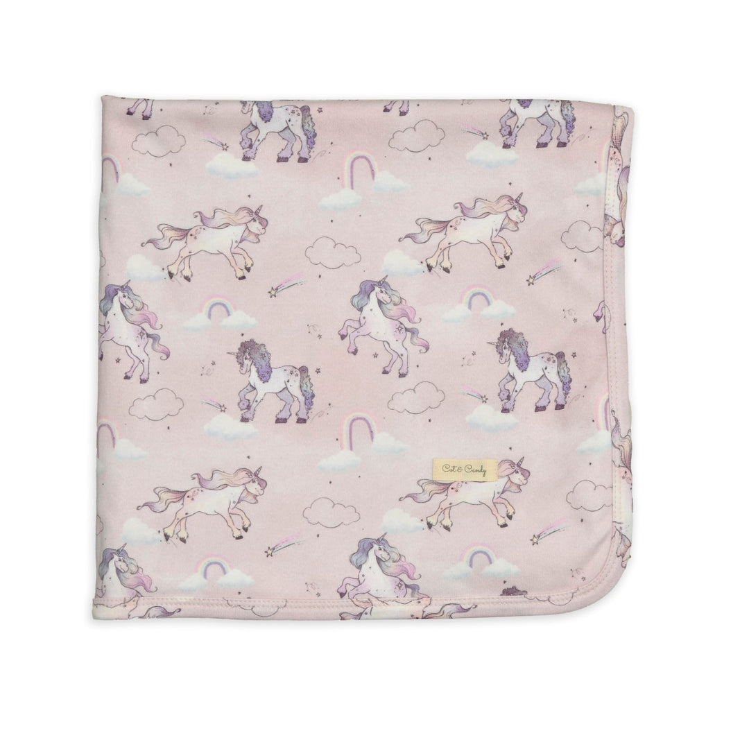 Unicorn Cotton Baby Swaddle Wrap | Light-weight | 120 x 120 CM