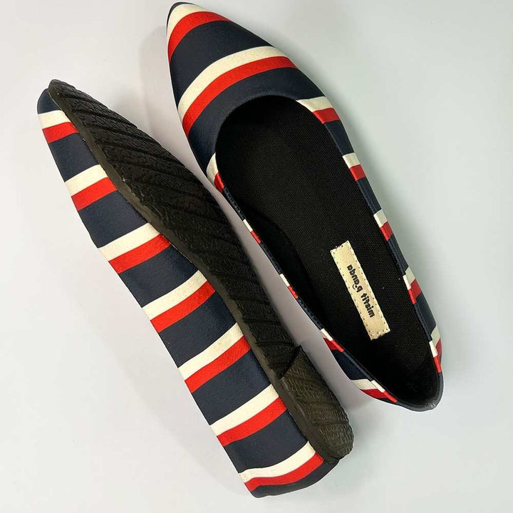 Multi-Coloured Ballerinas for Women | Hand-Crafted | Comfy Wear