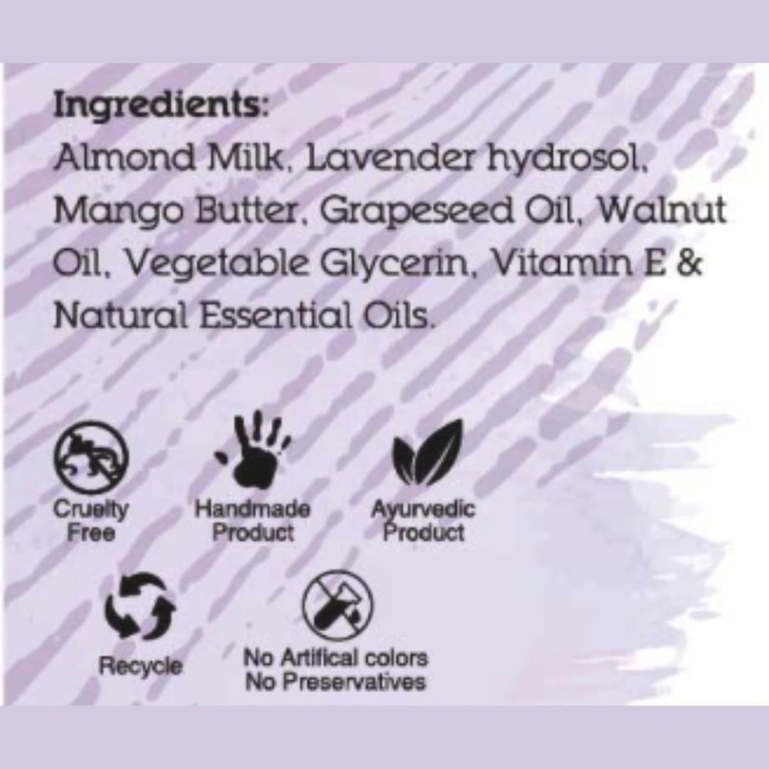 Lavender & Almond Cleansing Cream | For Dry, Sun-Damaged and Ageing Skin