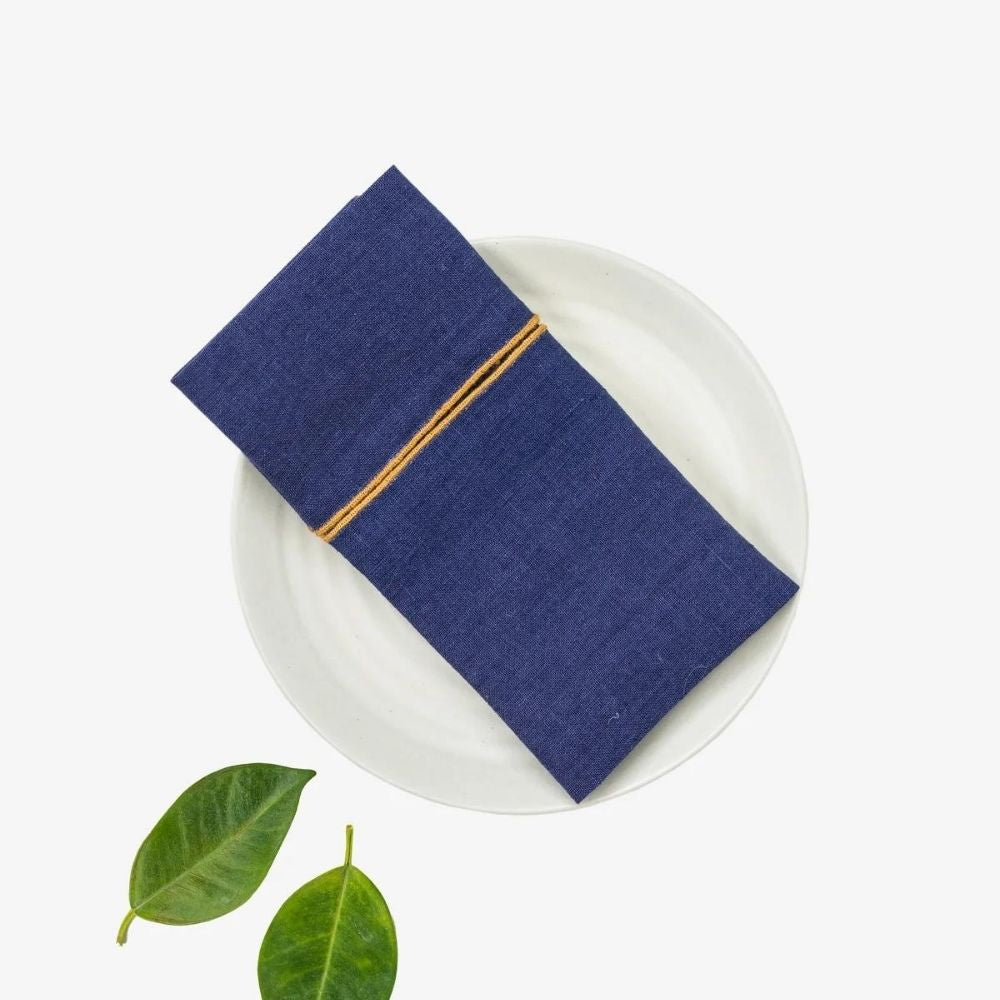 Magical Linen Napkin Set | Impeccable Thread Crafting | Exude Elegance & Purity