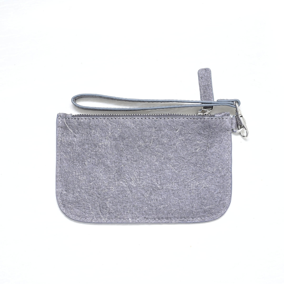 Women Wrist Bag | Coconut Leather | Simple And Smart Accessory | Grey