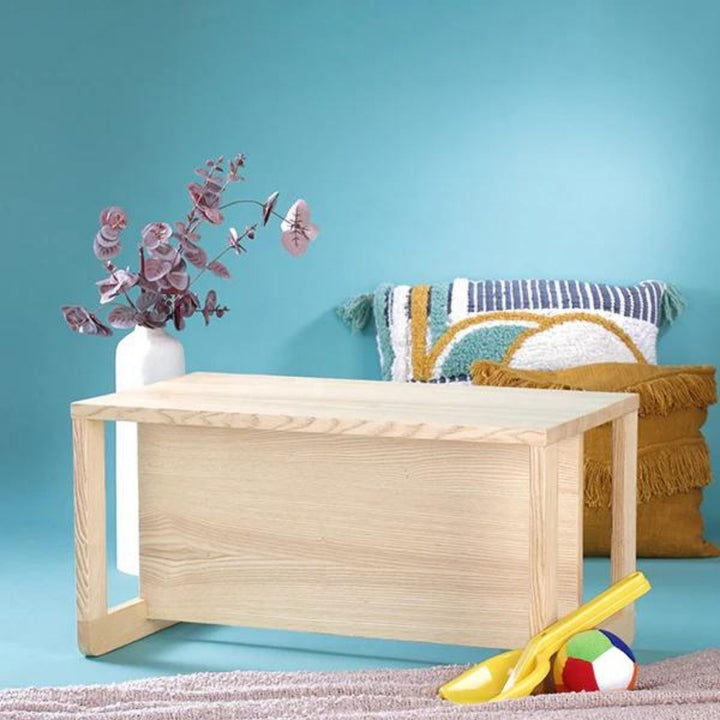 Petit Cube Kids Bench  | Canadian Ash Wood | Hand-Crafted