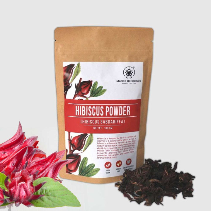 Hibiscus Powder | Improves Skin Elasticity | Improves Dull Skin | Hair Growth | 100 GM