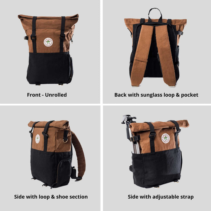 Pangolin Backpack | Earth-Friendly & Sustainable | Spacious & Multi-Functional