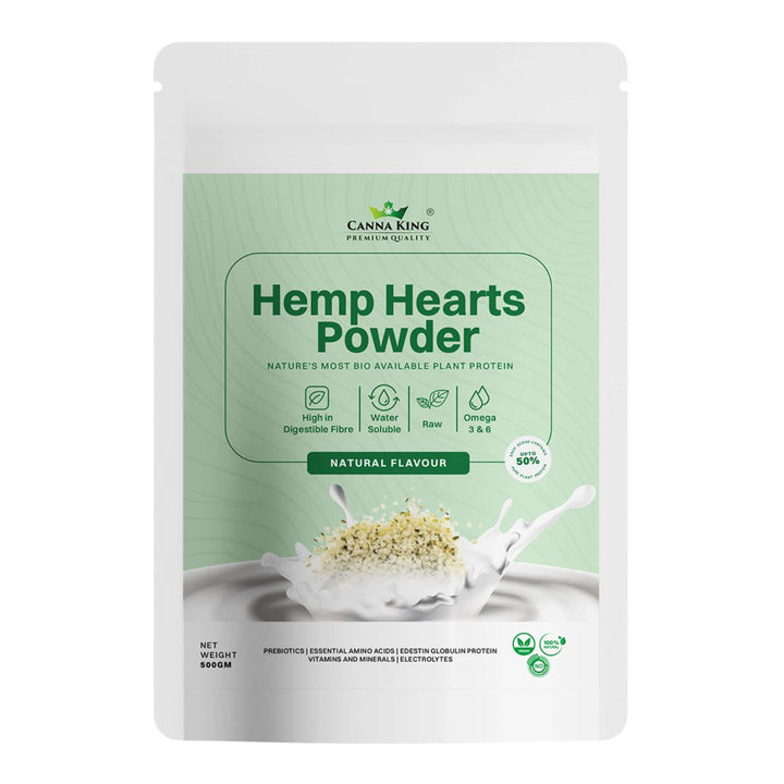 Hemp Heart Protein Powder | Unflavoured | Protein-Rich | Unsweetened | Water Soluble