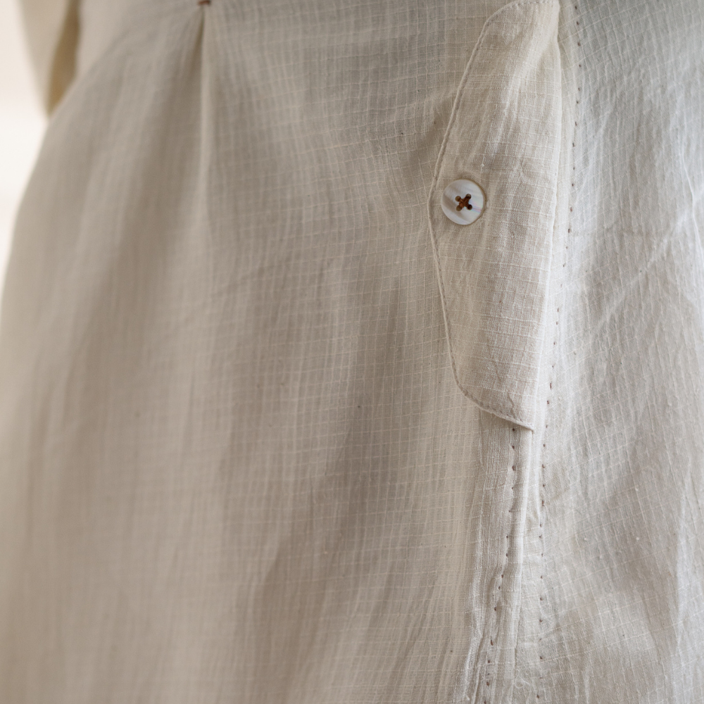 A-Line Skirt For Women | Authentic Ivory Colour | Relaxed Elegance