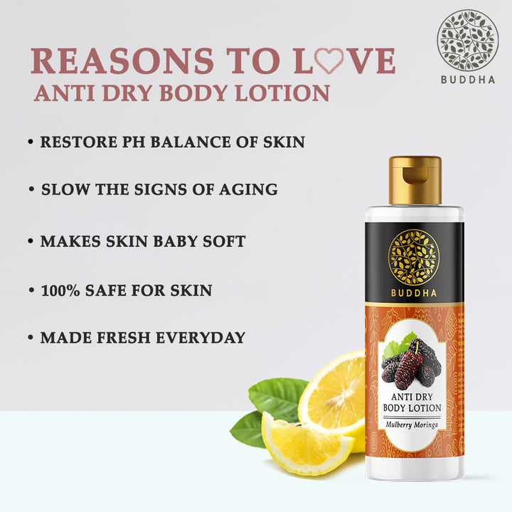 Anti Dry Body Lotion | Restore Moisture Balance, Nourish & Hydrate Skin | 150 ML