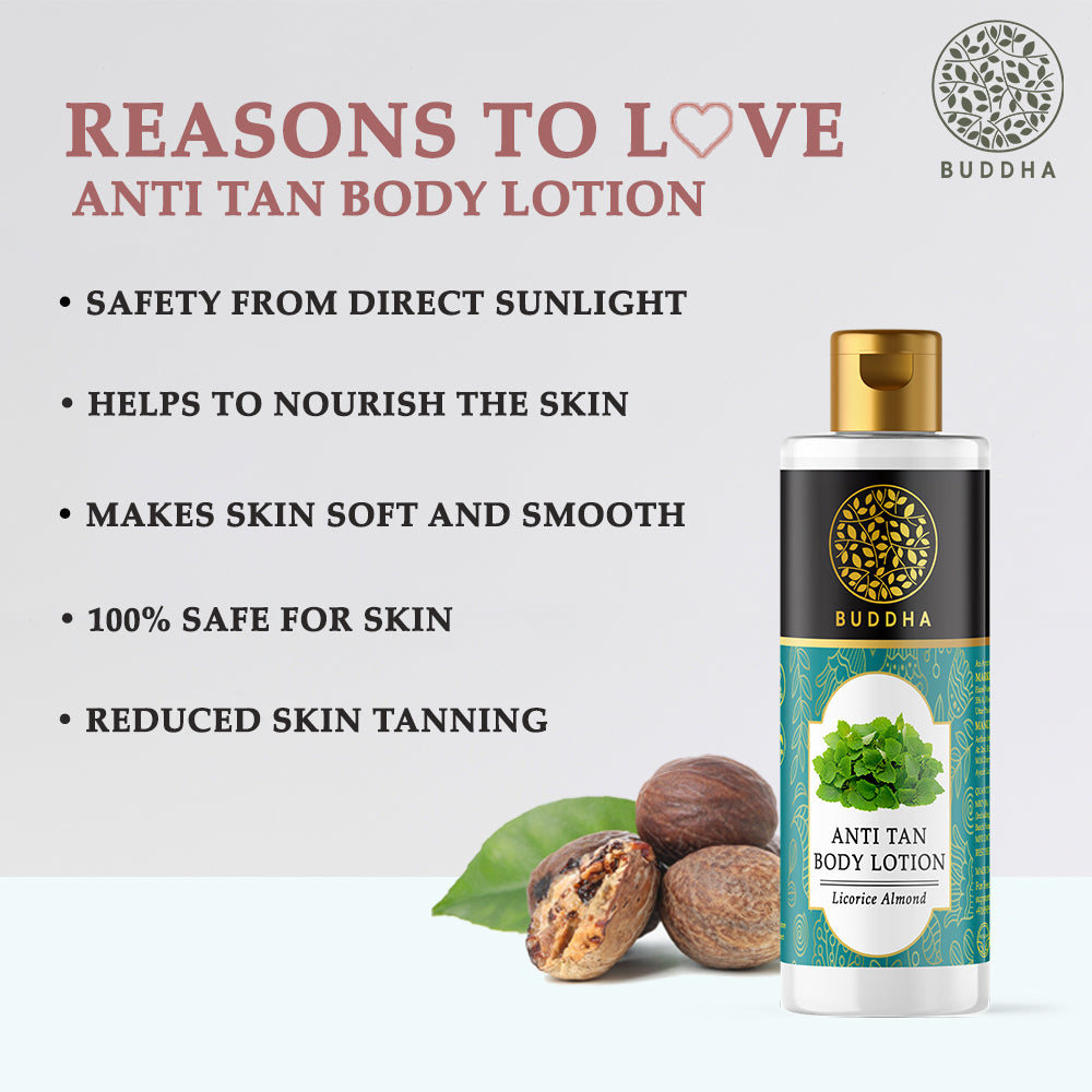 Anti Tan Body Lotion | Reduce Tan and Dark Spots | Shield from UV Rays | 150 ML