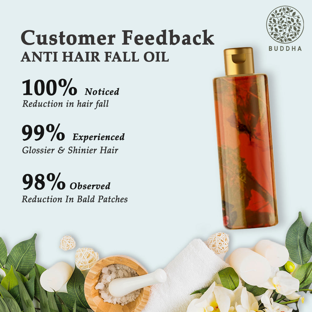 Anti Hair Fall Hair Oil | New Hair Growth | Ayurvedic & Pure | Sun Protection | 150 ML