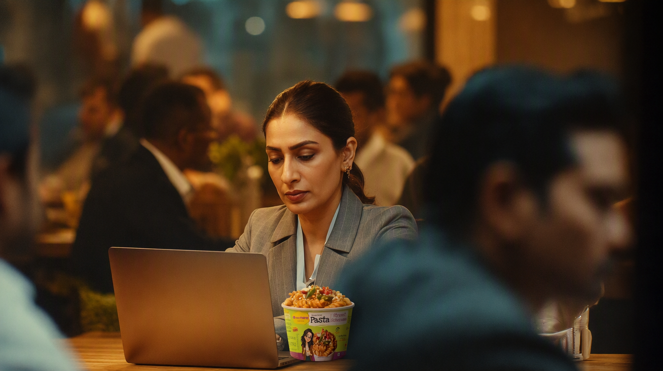 A Little More Ready to Eat Pasta in Office Cafeterias & Corporate Parks 