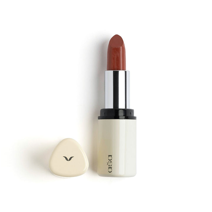 Deep Rust Créme Lipstick | Alluring Almond | Vegan | Natural | 4.2 GM