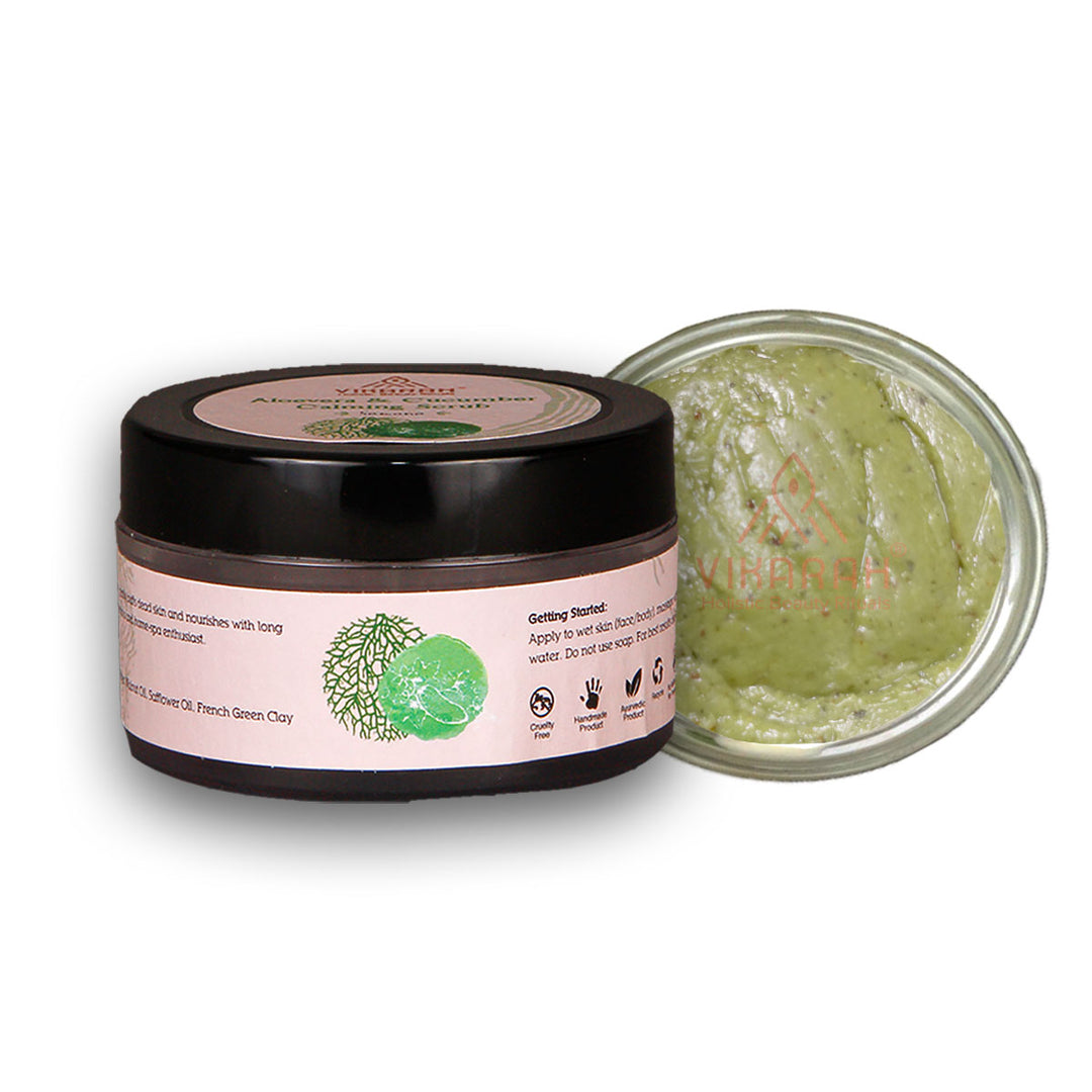 Aloevera & Cucumber Calming Scrub | Revitalising | Healthy Complexion | 40 GM  | Gentle Exfoliator