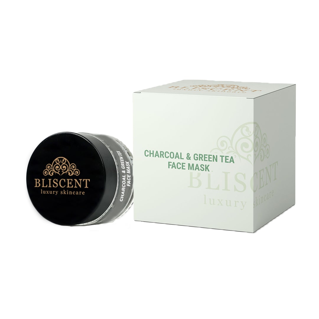 Charcoal & Green Tea Face Mask | Pore Refining | Deep Cleaning | 50 GM