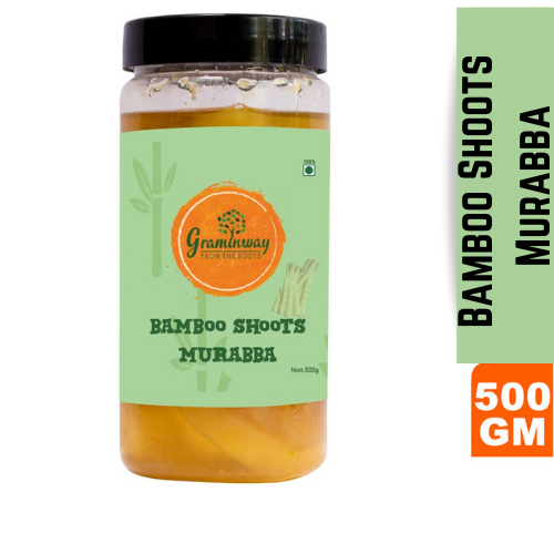 Bamboo Shoots Murabba | Sweet & Tangy Preserve | Tasteful | Bottle of 500 GM