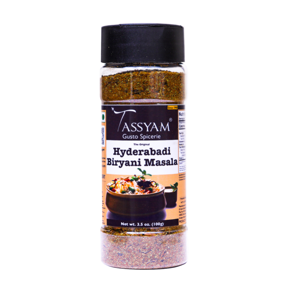 Hyderabadi Biryani Masala | Organic Spice-Mix | Natural | Hand-Pounded | 100 GM