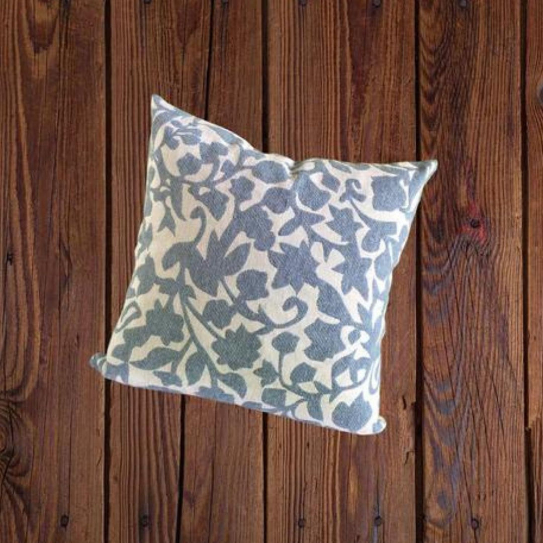 Blue Cotton Cushion Cover | Sophisticated Living Room Decor | Pack Of 2
