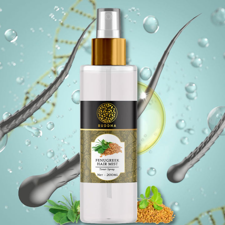 Fenugreek Hair Vitalizer Spray Mist | Hair Thinning & Premature Greying | 100 GM