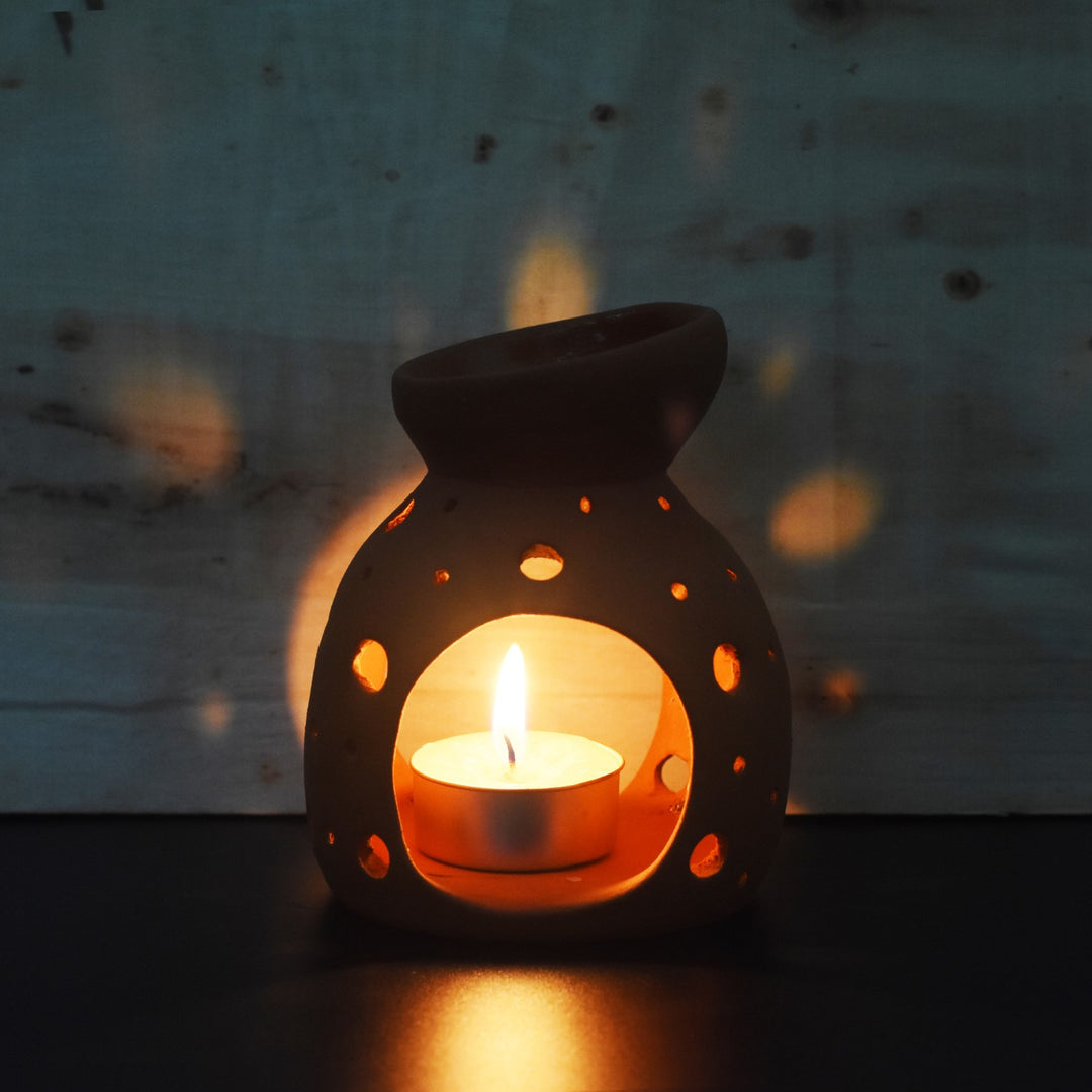 Coco Nano Aroma Diffuser Pot | Terracotta | Aromatherapy | Set of 2