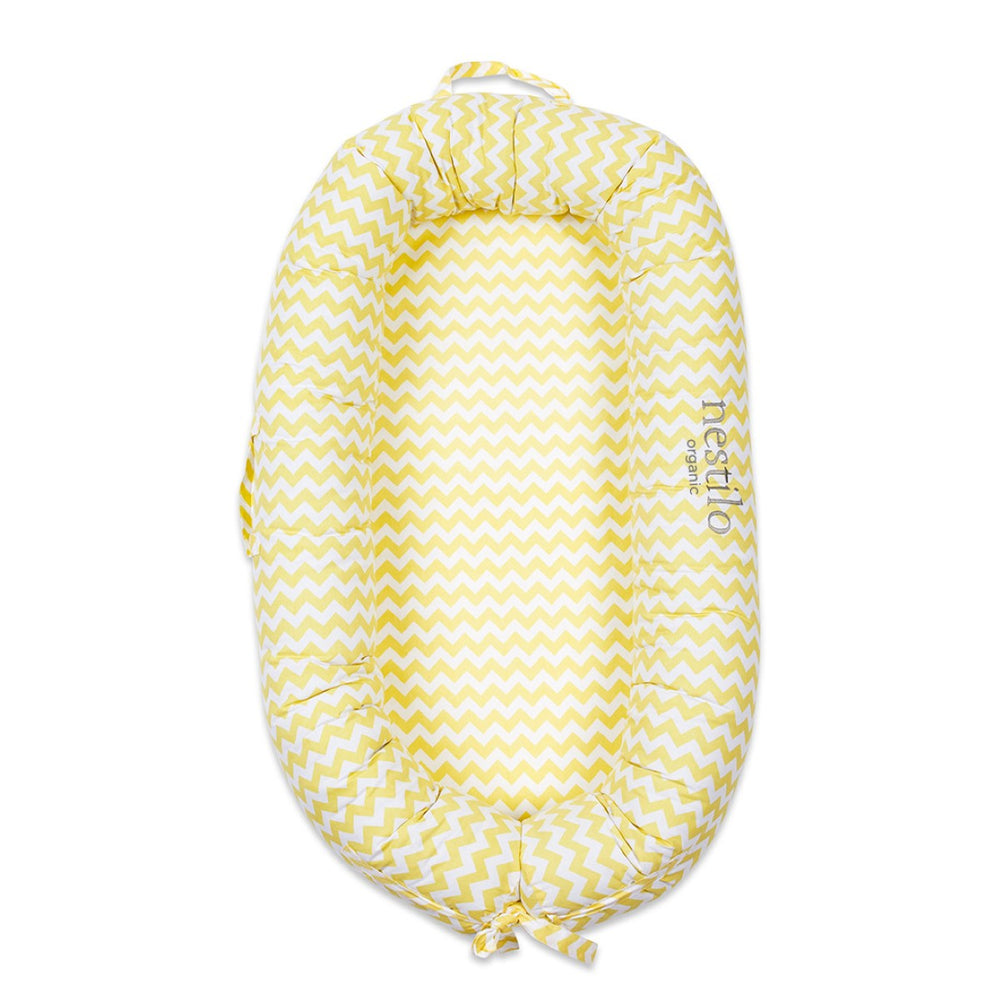 Chevron Sunshine Mattress For Babies | Soft Cotton | Baby's First Essentials