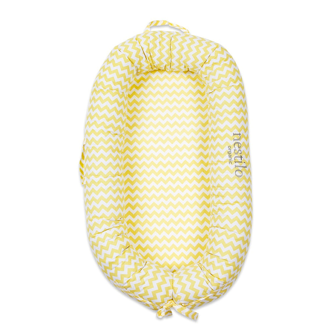 Chevron Sunshine Mattress For Babies | Soft Cotton | Baby's First Essentials