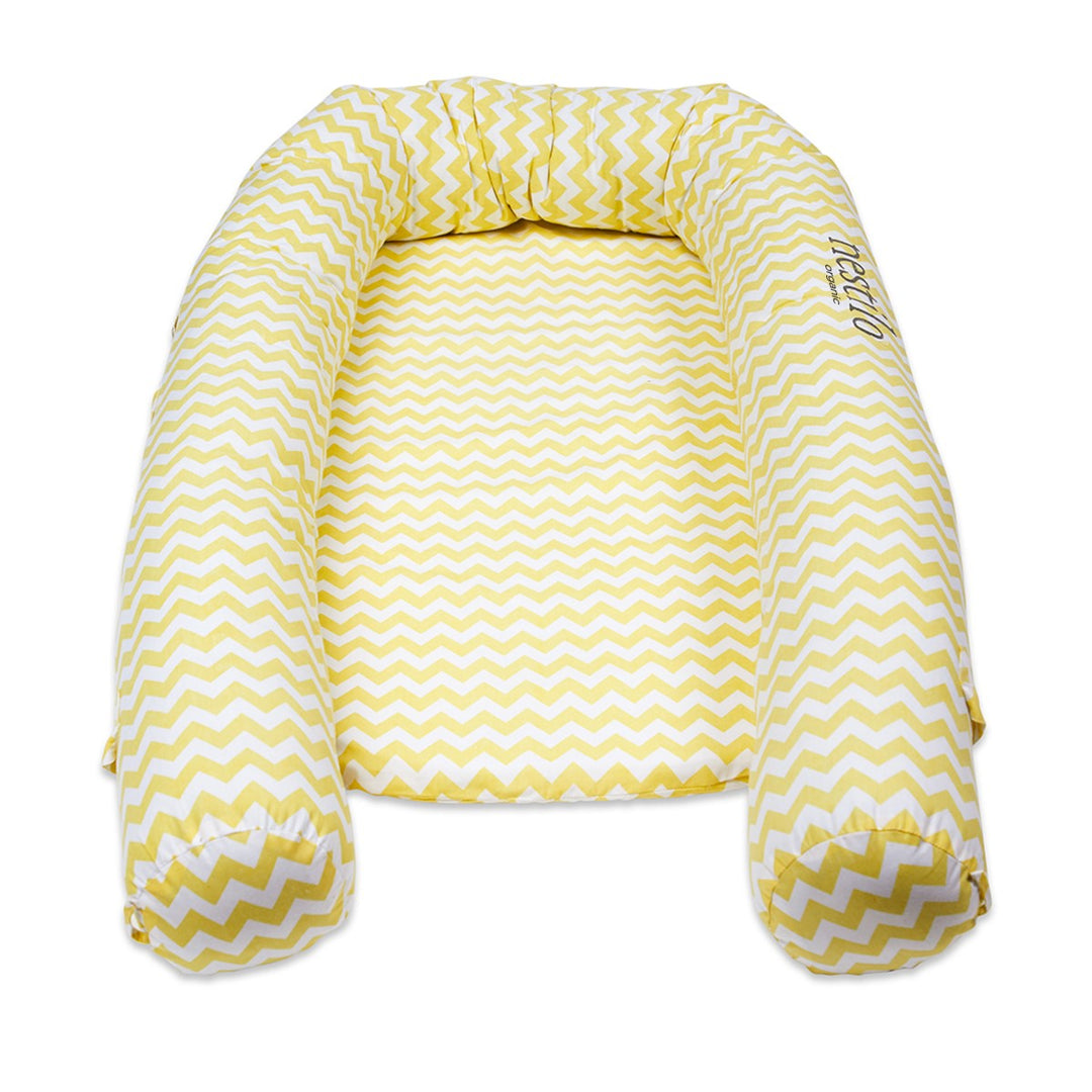 Chevron Sunshine Mattress For Babies | Soft Cotton | Baby's First Essentials