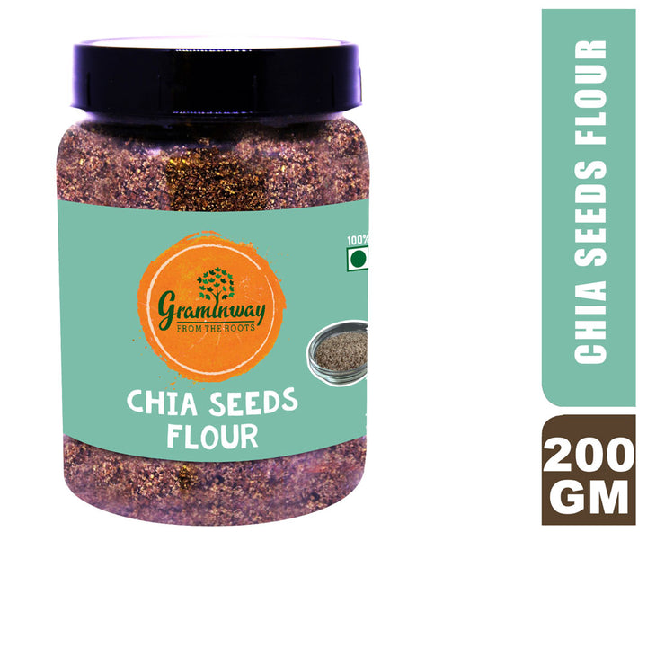 Chia Seeds Flour | Roasted And Nutty Taste | Nutritious & Flavourful | 200 GM