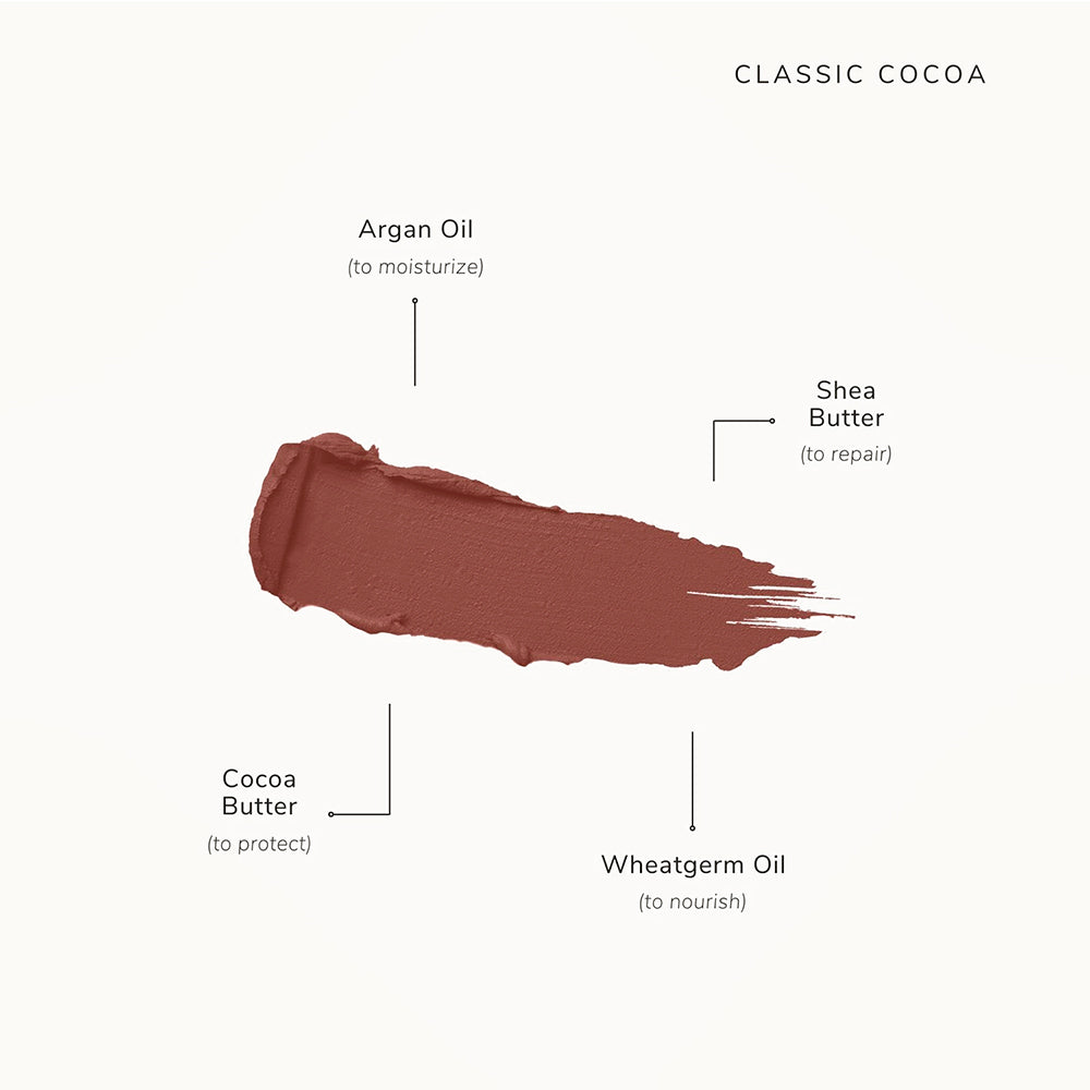 Medium Dusky Ginger Mini Lipstick | Hydra- Matte | Classic Cocoa | Natural | 1.8 GM