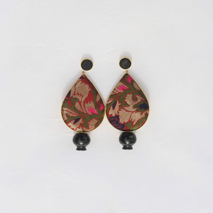 Classic Brass Earring | Hand Made | Folk Dance Inspired | Concept Jewelry