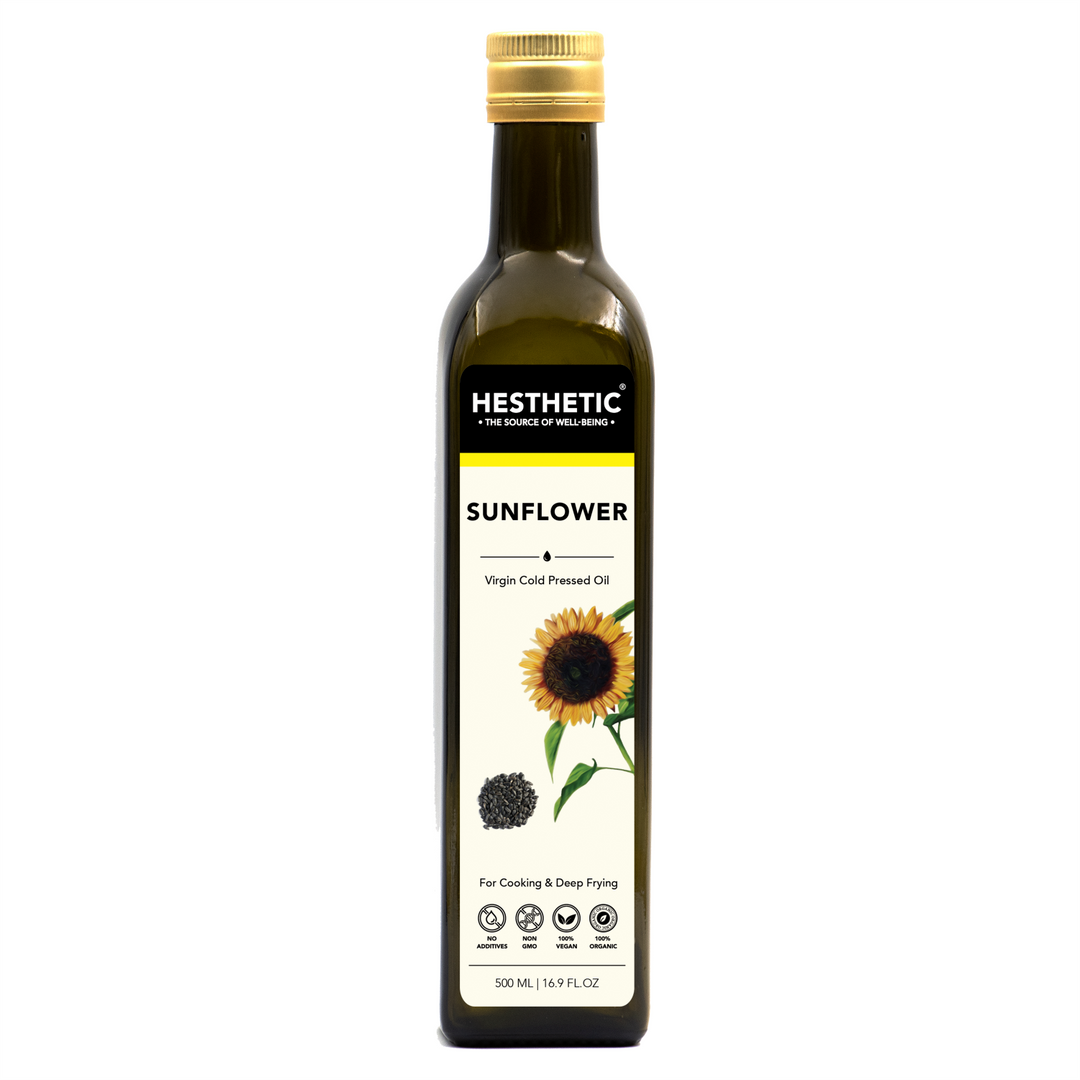 Sunflower Seed Oil | Cold Press | Natural | Health Giving | Organic | Pure | Pet Bottle of 500 ML