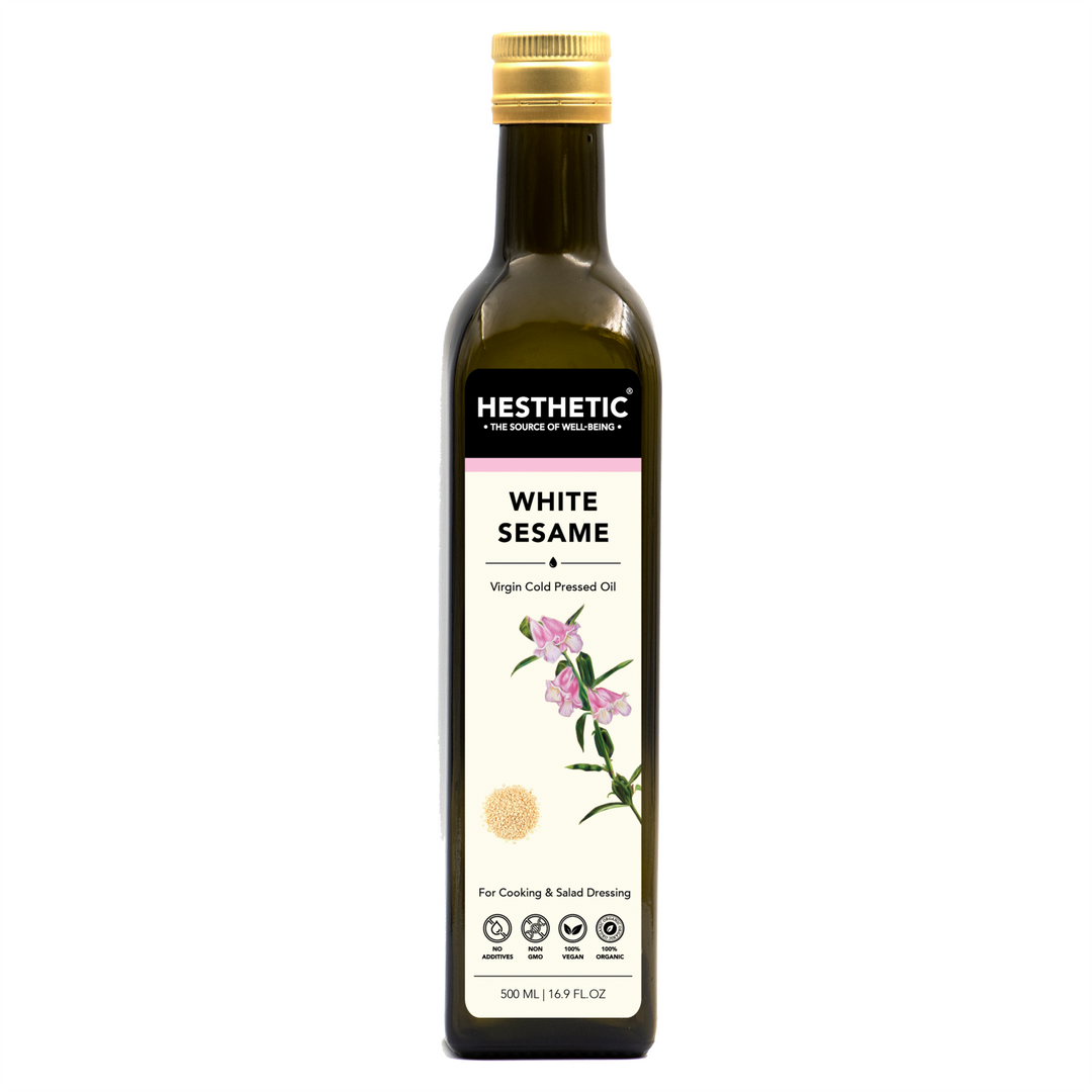 White Sesame Seed Oil | Organic | Pure | Cold Pressed | Health Giving | Pet Bottle of 500 ML