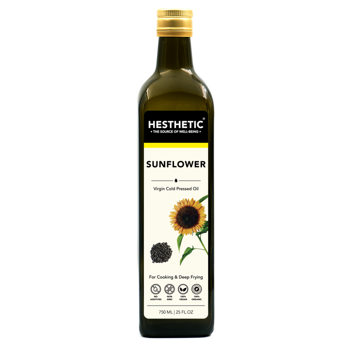 Sunflower Seed Oil | Cold Press | Natural | Health Giving | Pure | Pet Bottle of 750 ML