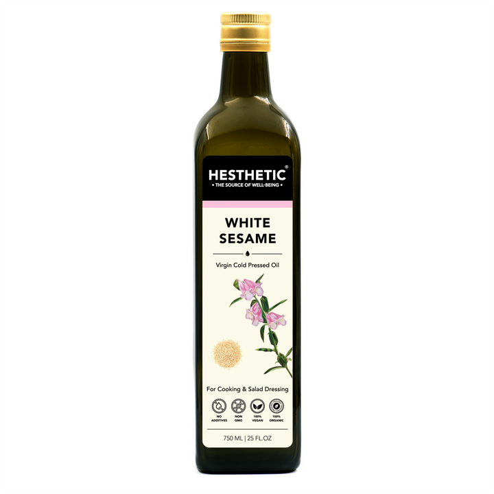 White Sesame Seed Oil | Organic | Pure | Cold Pressed | Health Giving | Pet Bottle of 750 ML