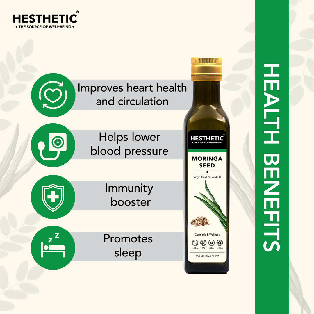 Cold Pressed Moringa Seed Oil | Healthful | Skin Nourish | Hair Care | Pure | Pet Bottle of 250 ML