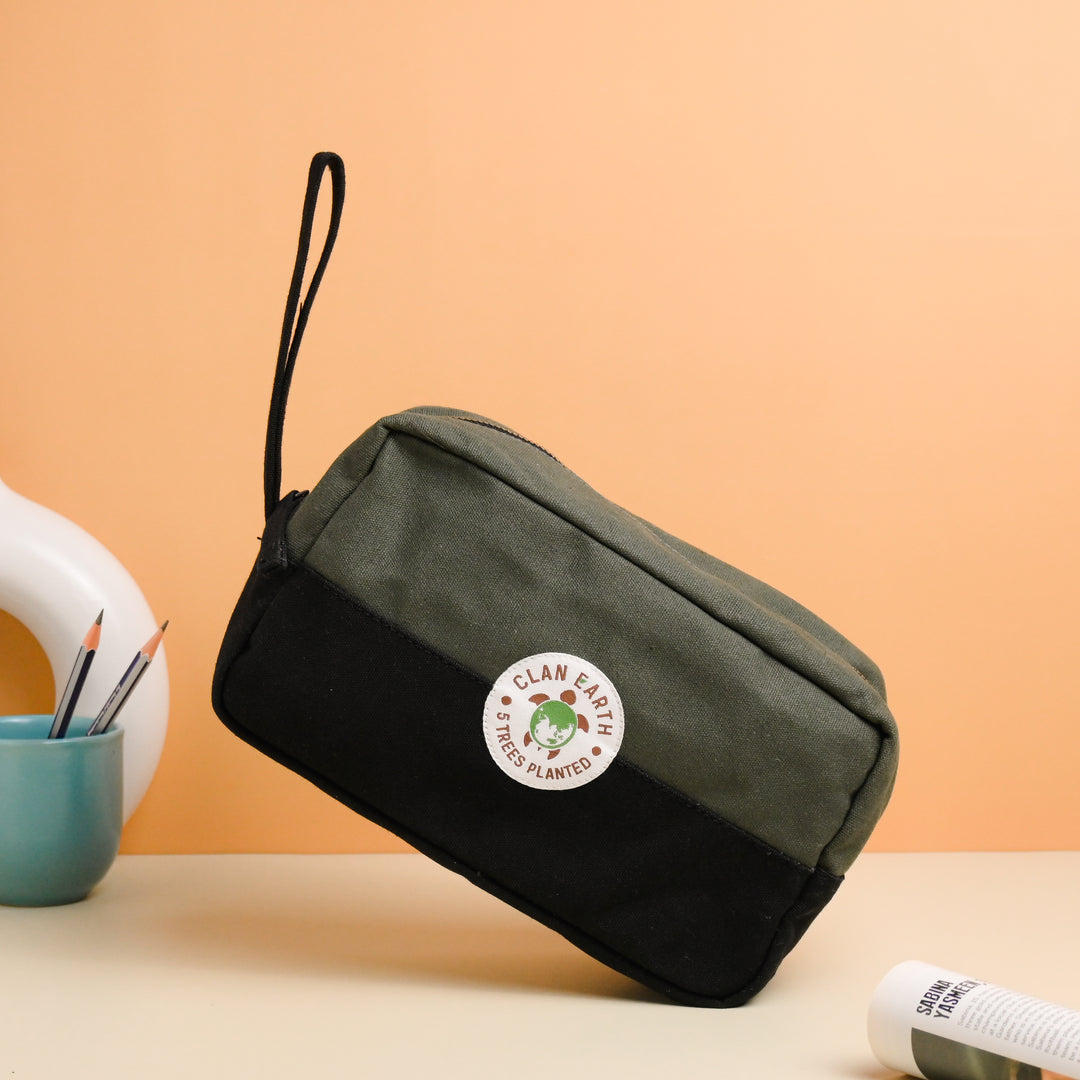 Oryx Dopp Kit | Plastic-Free and Cruelty-Free | Multi-Functional | Sturdy & Classy