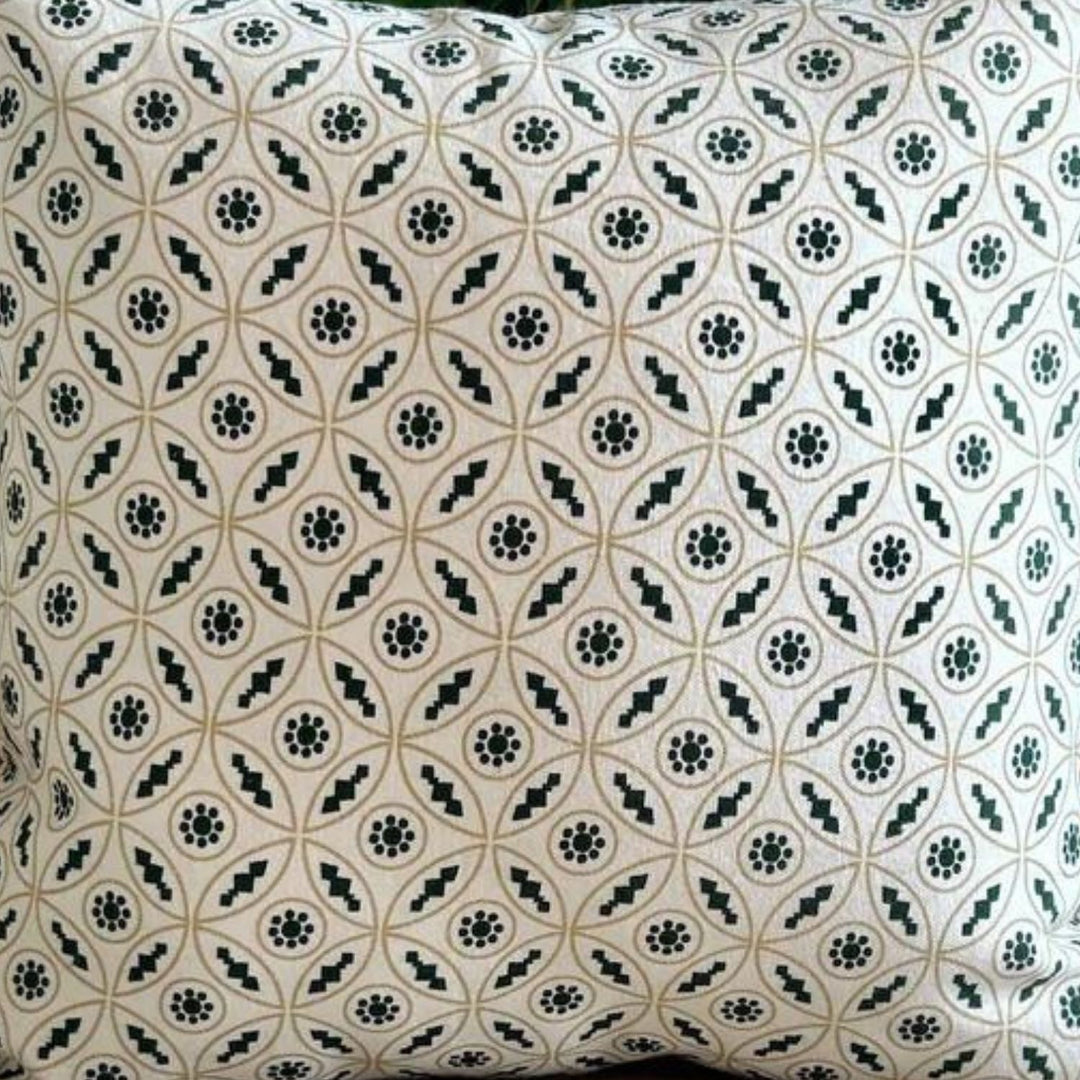 Azura Cotton Cushion Cover | Set Of 2 | 16 x 16 Inch | 