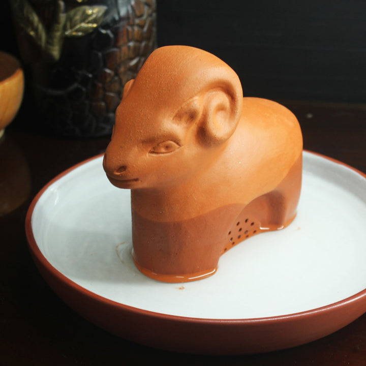 Capricorn Terracotta Aroma Diffuser | Porous Clay | Aromatherapy