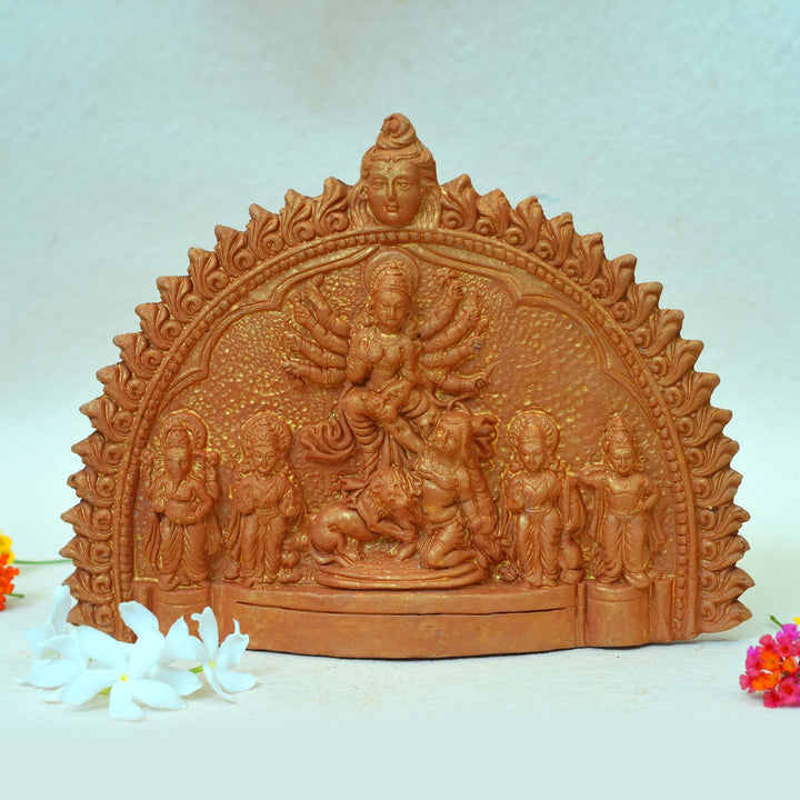 Ethnic Durga Puja Kit | Terracotta | Festive Gift Pack Of 4