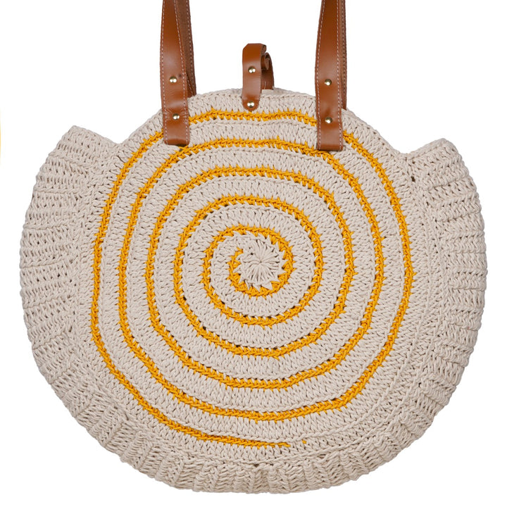 United Urbane Hands Bag | Hand-Crochet | Cotton Yarn | Off-White