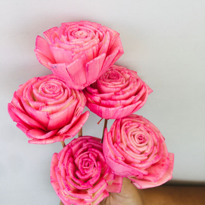 Damask Pink Sola Flower | Home Decor | Table Decor | Gifting