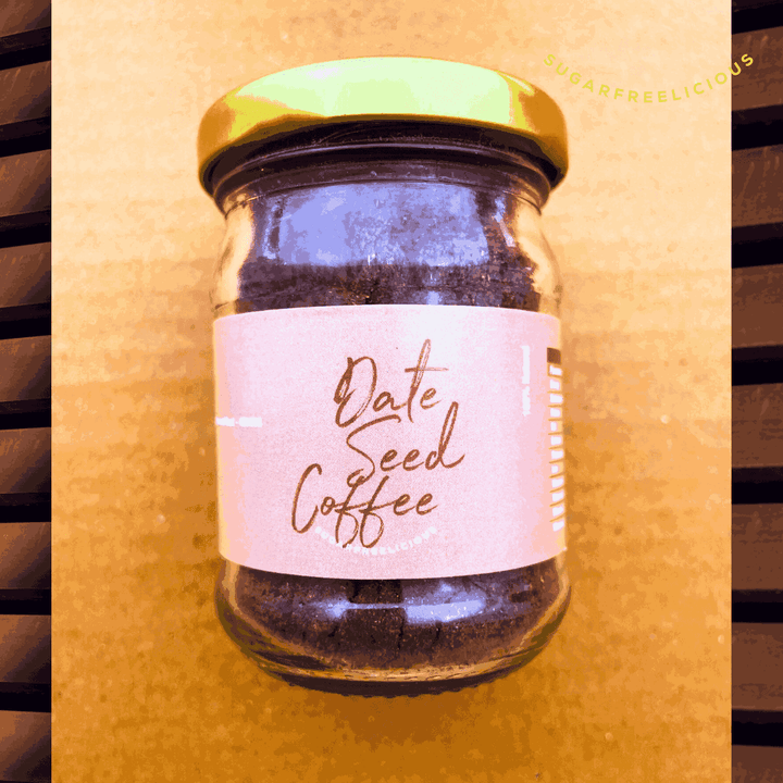 Date Seed Coffee | Caffeine-Free | Arabica Coffee Brew Flavour | Vitamin Mineral Rich