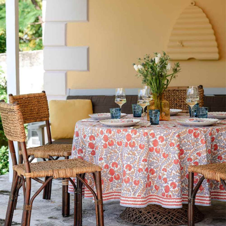 Dining Table Cloth | Seasonal Decor | Refreshing Colours | Floral | 4, 6, 8 Seater 