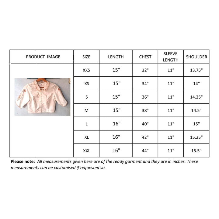 Embroidered Blouse For Women | Cotton Muslin | Scallop Collar | White
