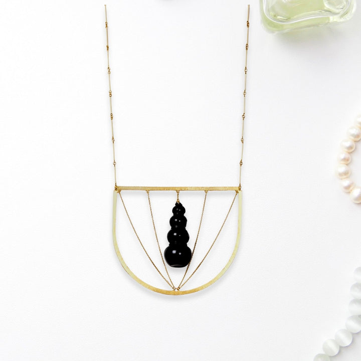 Exquisite Doghad Neckpiece | Statement And Concept Jewelry | Nickle-Free Brass