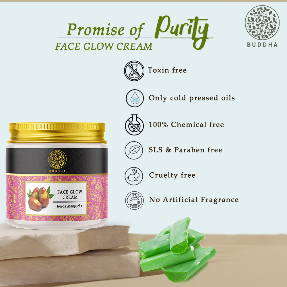 Face Glow Cream | For Shining, Bright Skin | Skin Radiance | 75 GM