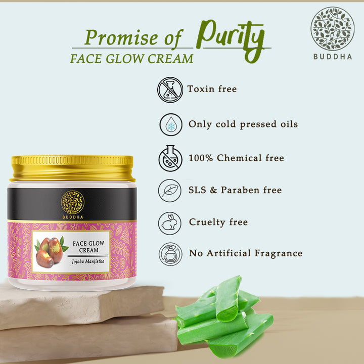 Face Glow Cream | For Shining, Bright Skin | Skin Radiance | 75 GM