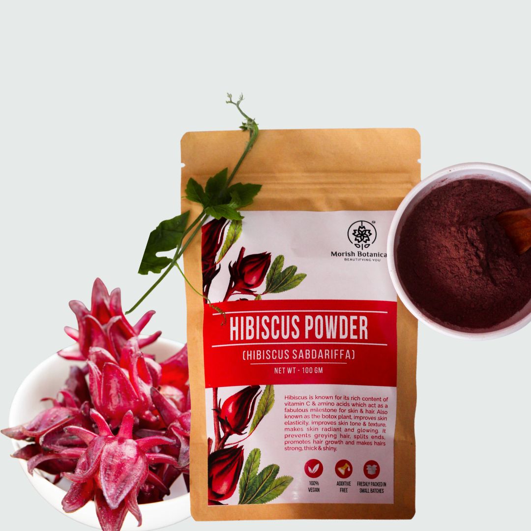 Hibiscus Powder | Improves Skin Elasticity | Improves Dull Skin | Hair Growth | 100 GM