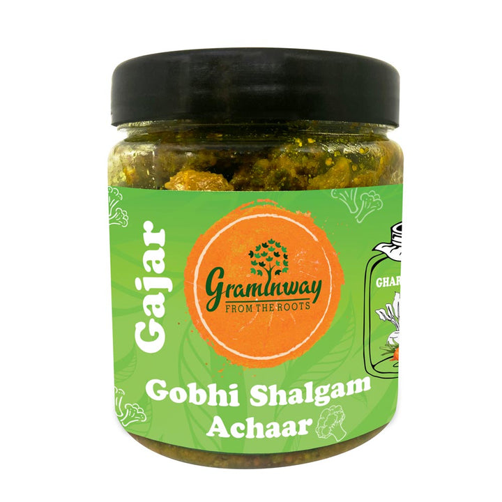 Gajar Gobhi Shalgam Achaar | A Perfect Accompaniment | Sweet & Spicy | 200 GM