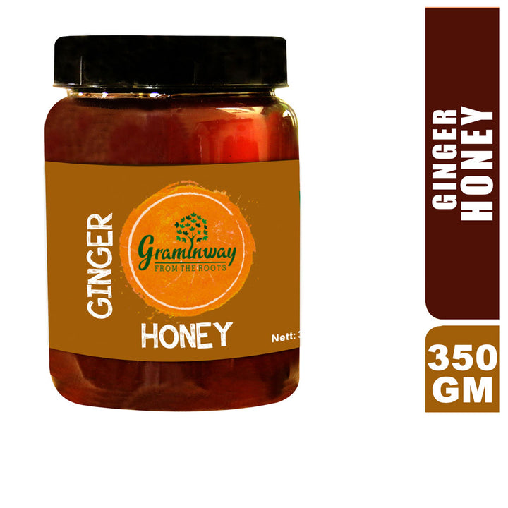 Ginger Honey | Pure, Natural & Unprocessed | Cruelty Free | 350 GM